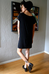 Quilted T-Shirt Dress