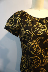 Gold Elephant Blouse