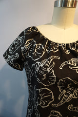 Silver Elephant Blouse