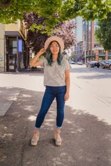 Zen Garden V-Neck Tee