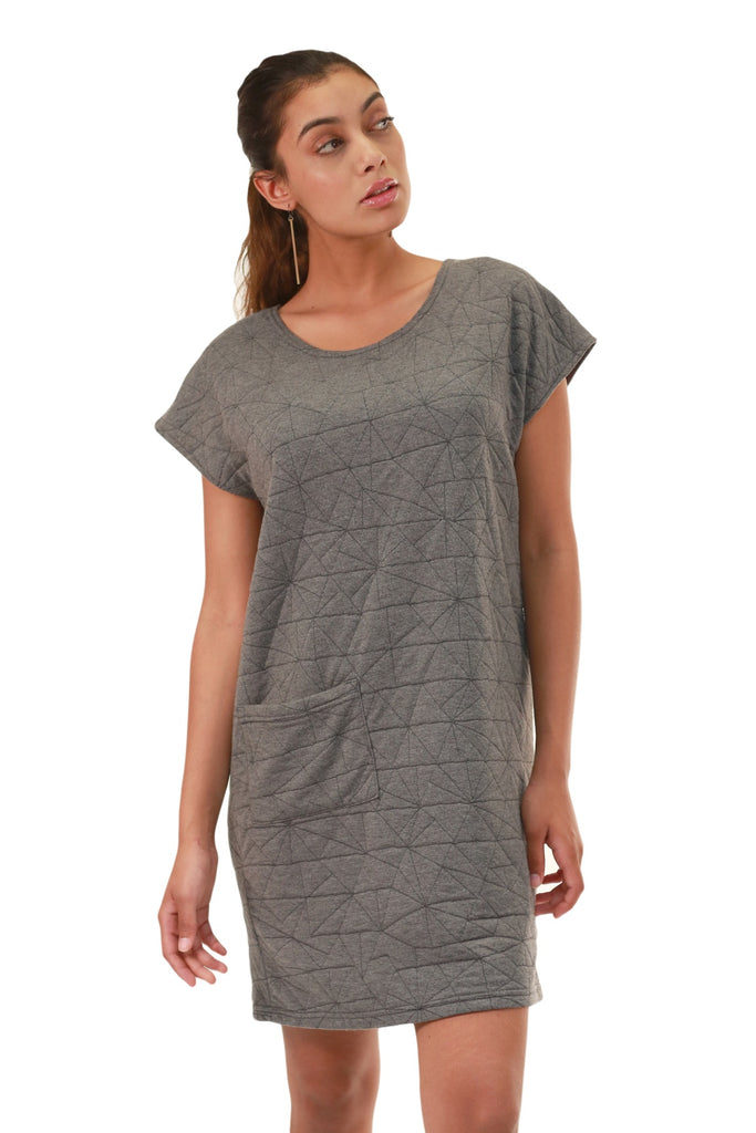 Quilted T-Shirt Dress